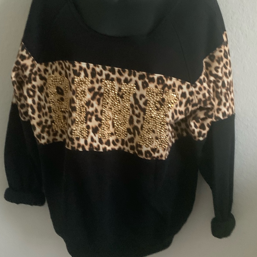 PINK embellished sweatshirt